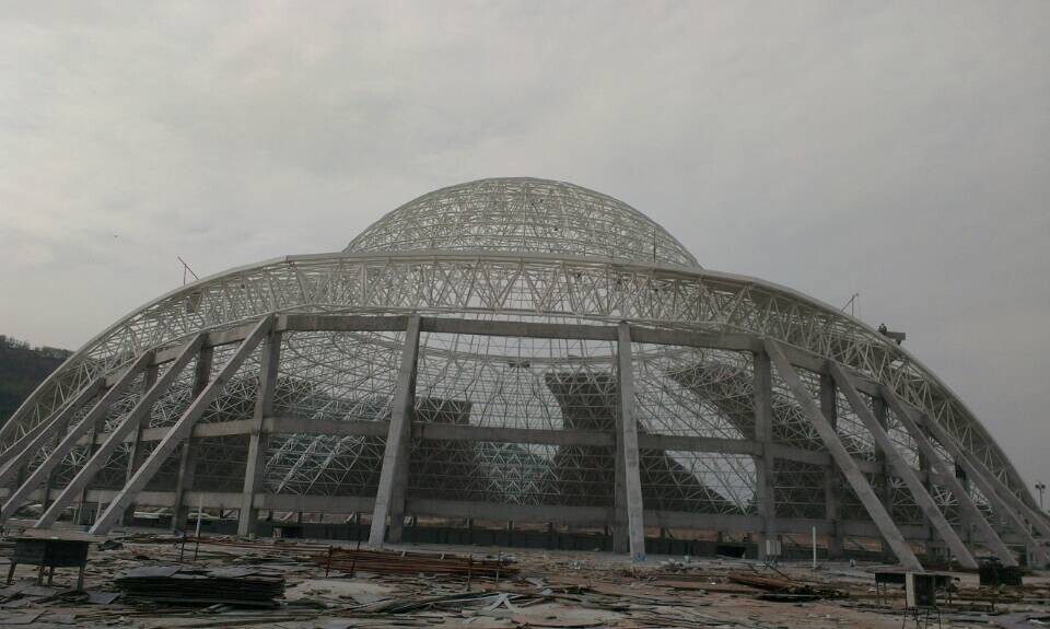 广丰县体育场馆网架工程